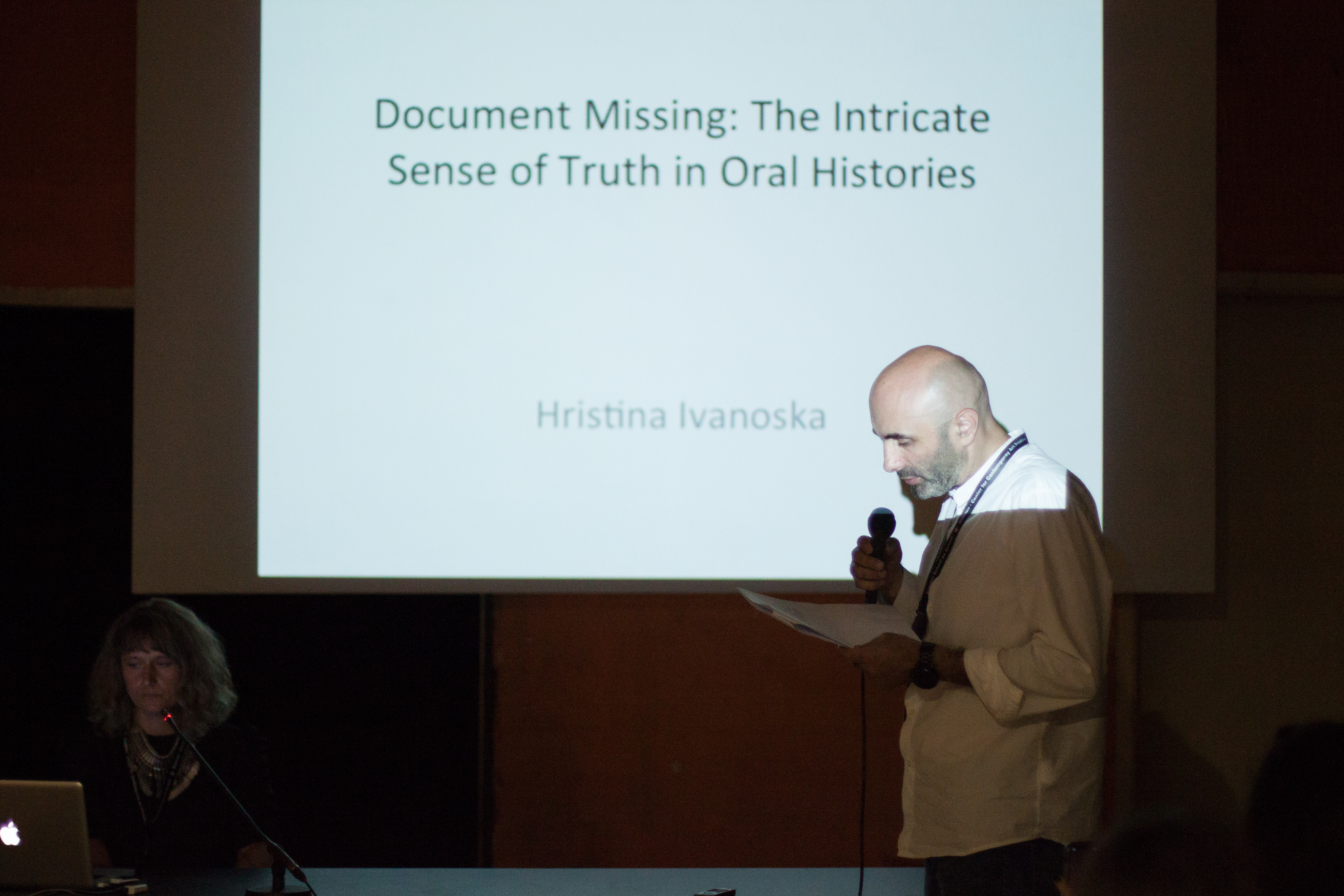 Hristina Ivanoska: The Intricate Sense of Truth in Oral Histories